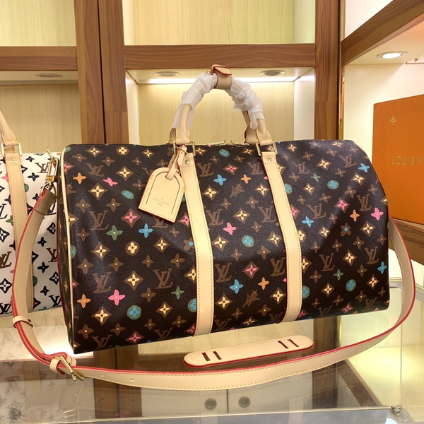 ルイヴィトンバッグ角部分ディテール